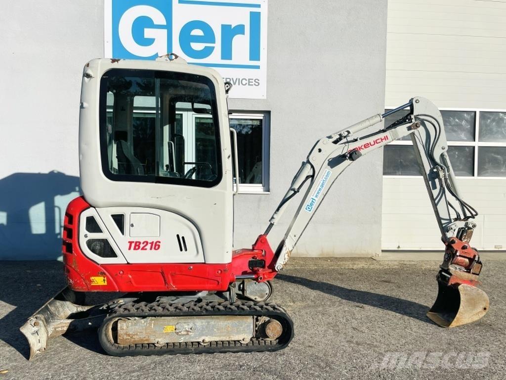 Takeuchi TB216 Minigravemaskiner