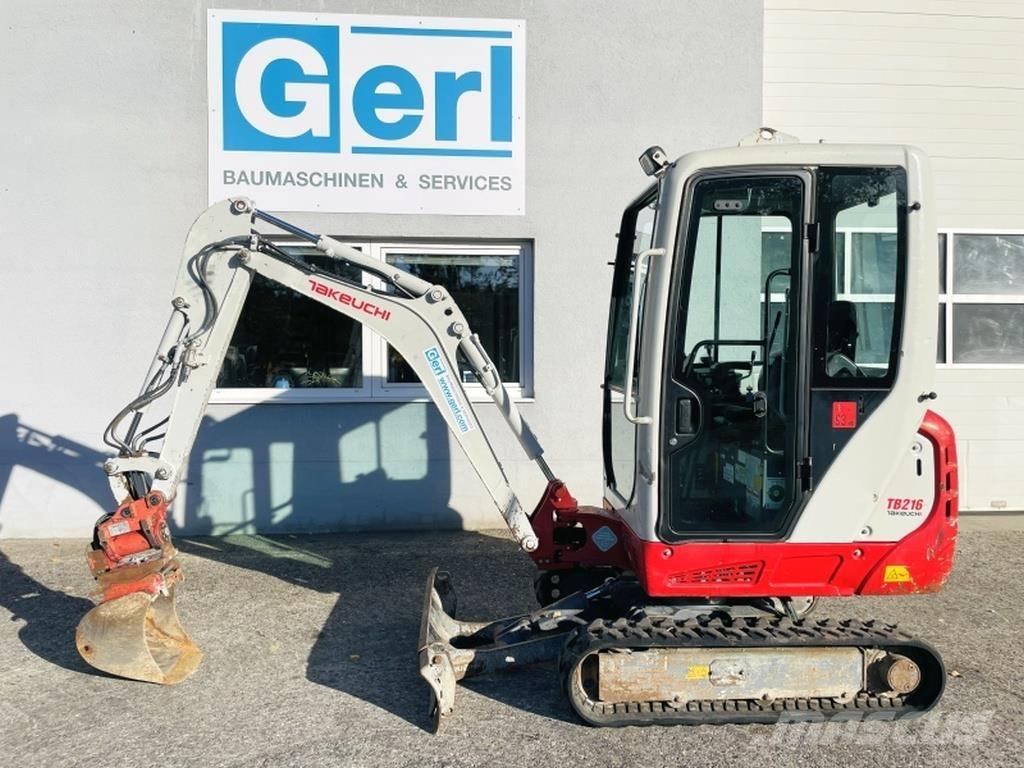 Takeuchi TB216 Minigravemaskiner