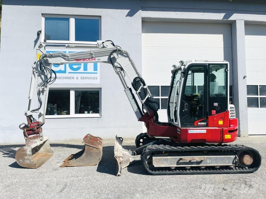 Takeuchi TB280FR Minigravemaskiner