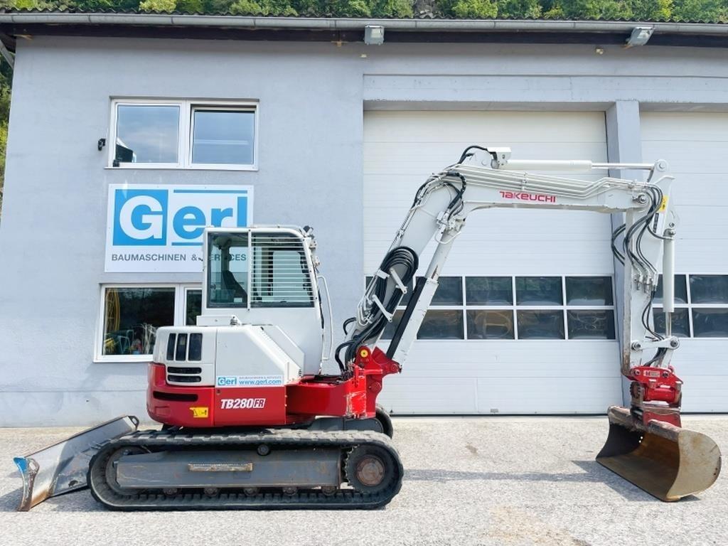 Takeuchi TB280FR Minigravemaskiner