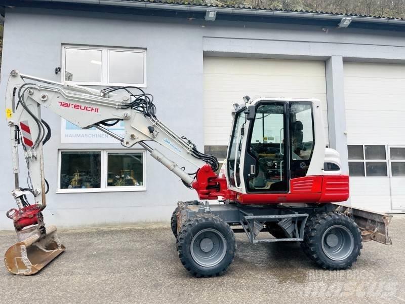 Takeuchi TB295W Gravemaskiner på hjul