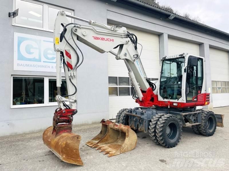 Takeuchi TB295W Gravemaskiner på hjul