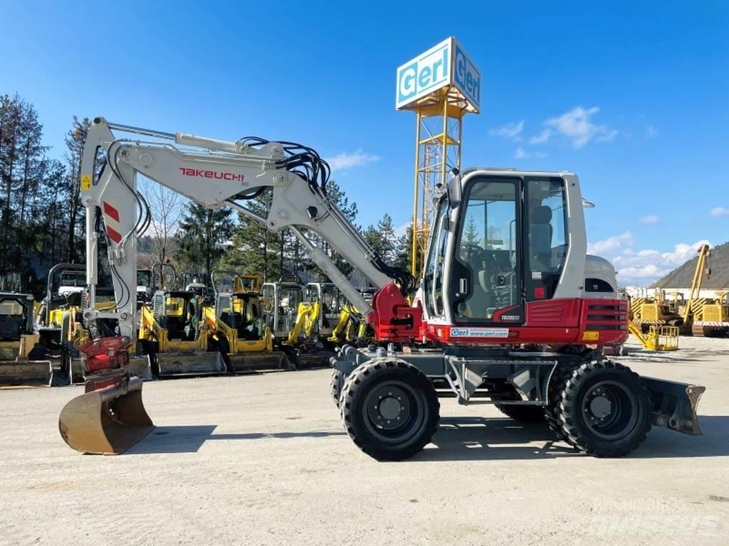 Takeuchi TB295W Gravemaskiner på hjul