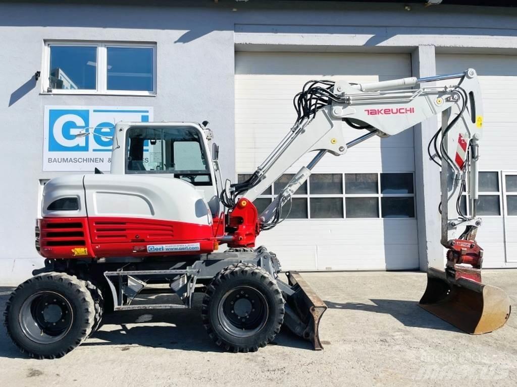 Takeuchi TB295W Gravemaskiner på hjul