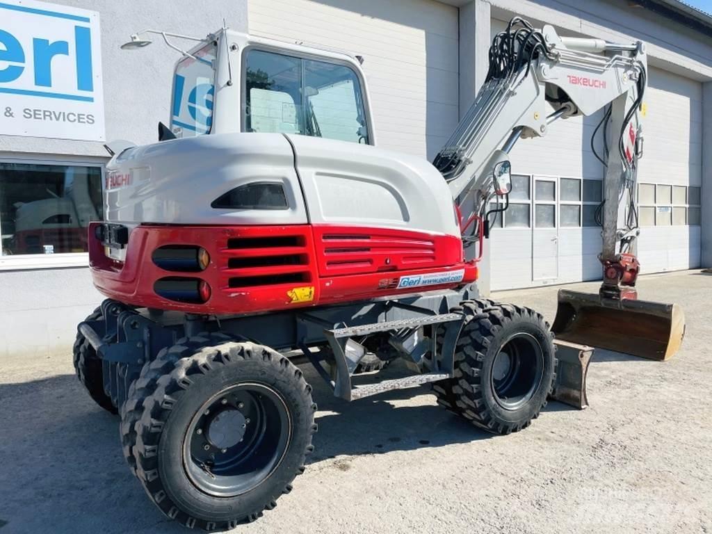 Takeuchi TB295W Gravemaskiner på hjul