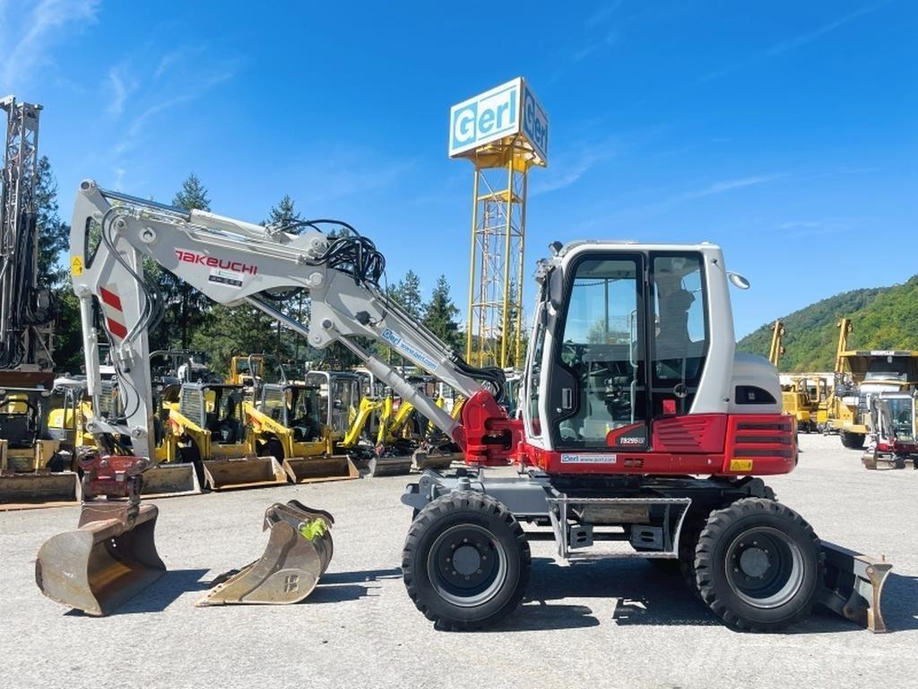 Takeuchi TB295W Gravemaskiner på hjul