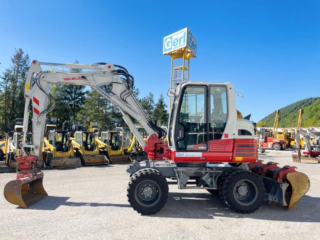 Takeuchi TB295W Gravemaskiner på hjul