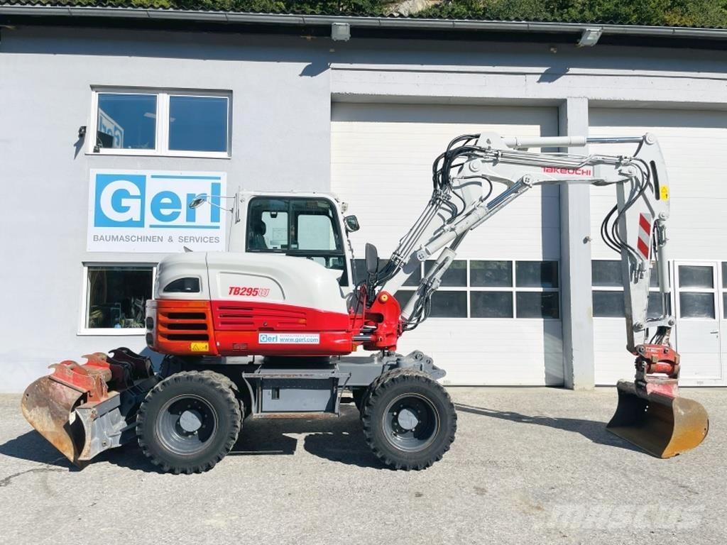 Takeuchi TB295W Gravemaskiner på hjul