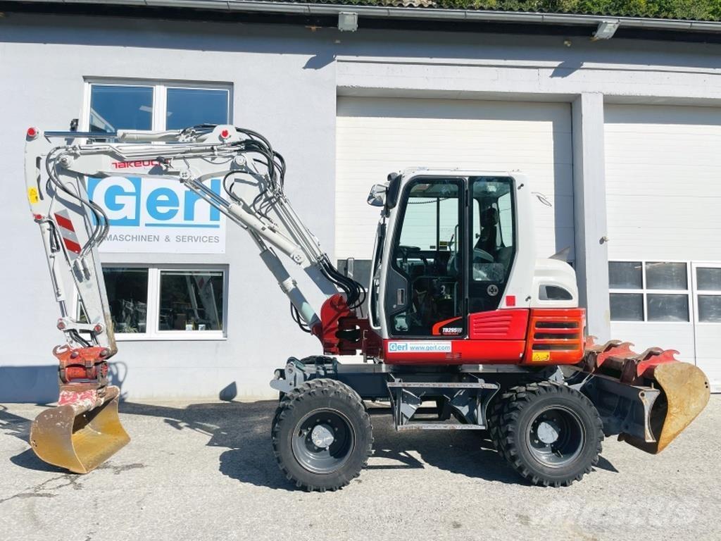 Takeuchi TB295W Gravemaskiner på hjul