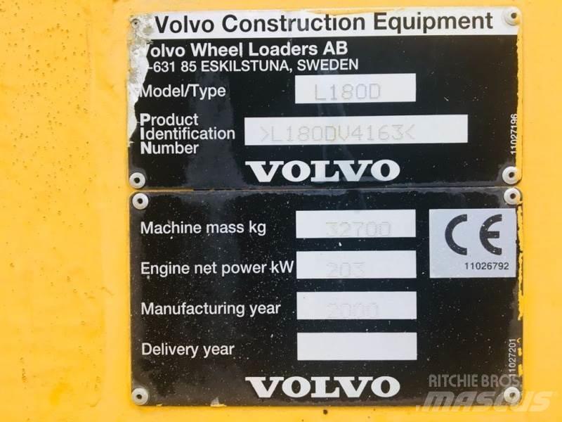 Volvo L 180 D HL Læssemaskiner på hjul