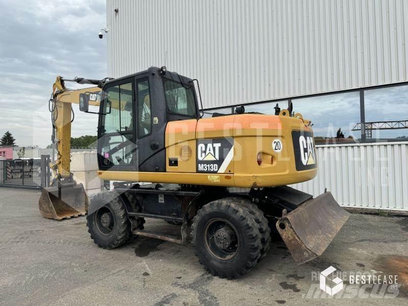 CAT M313D Gravemaskiner på hjul