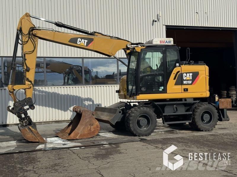 CAT M315F Gravemaskiner på hjul