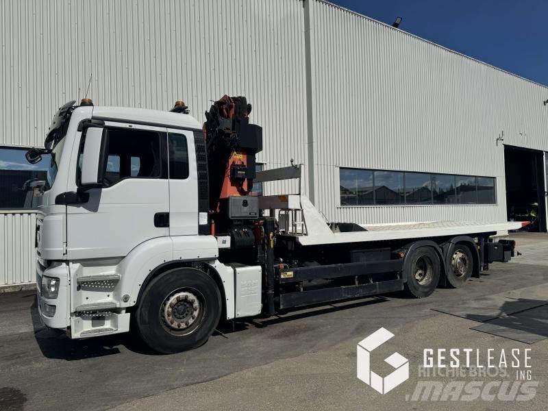 MAN TGS 26.360 Autotransportere / Knæklad