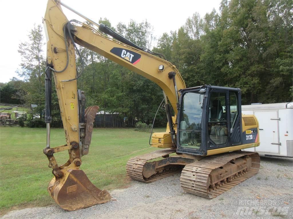 CAT 312D Gravemaskiner på larvebånd