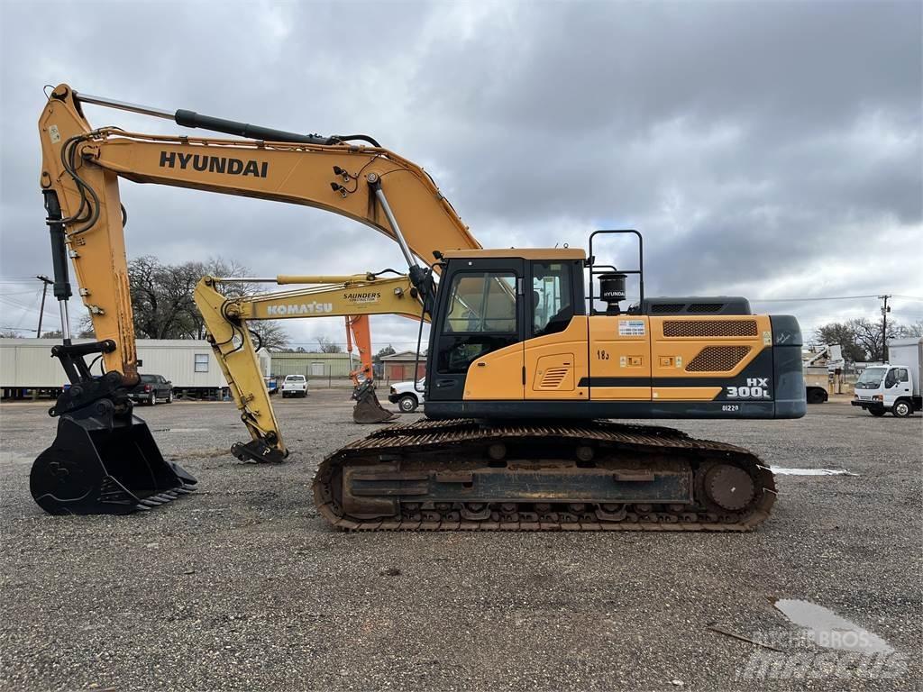 Hyundai HX300L Gravemaskiner på larvebånd