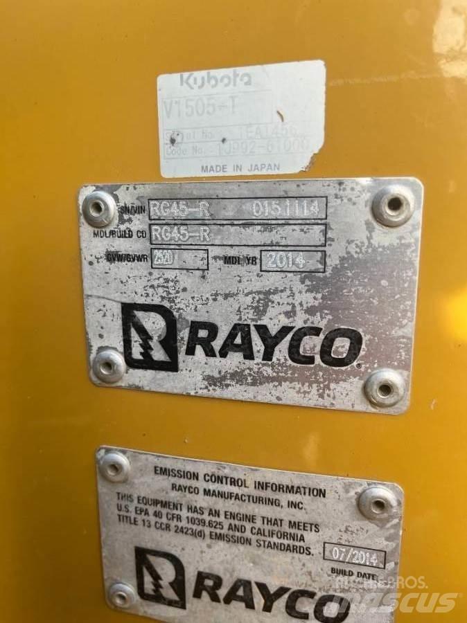 Rayco RG45-R Skovbrug - Andet