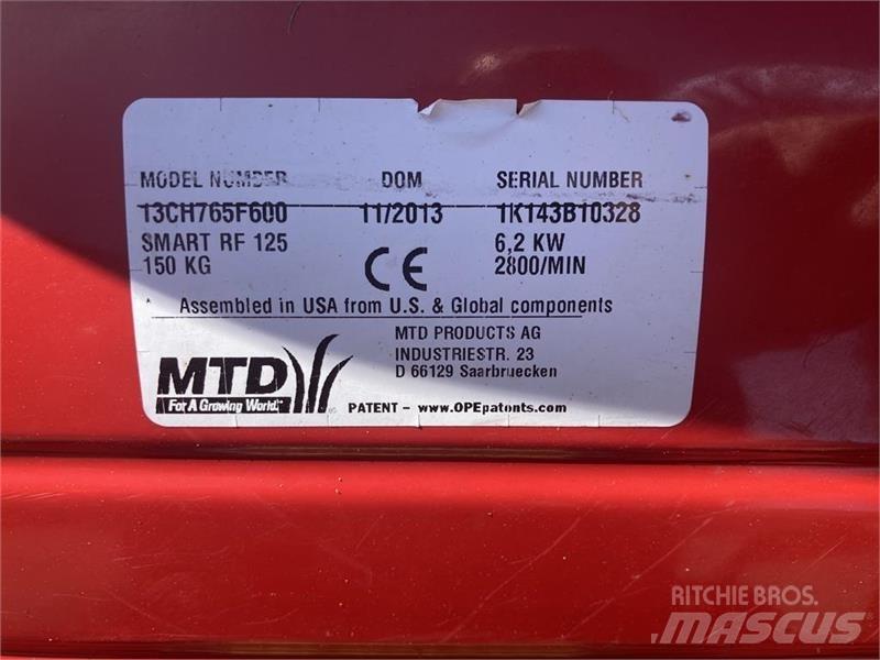 MTD RF 125 Kompakte traktorer