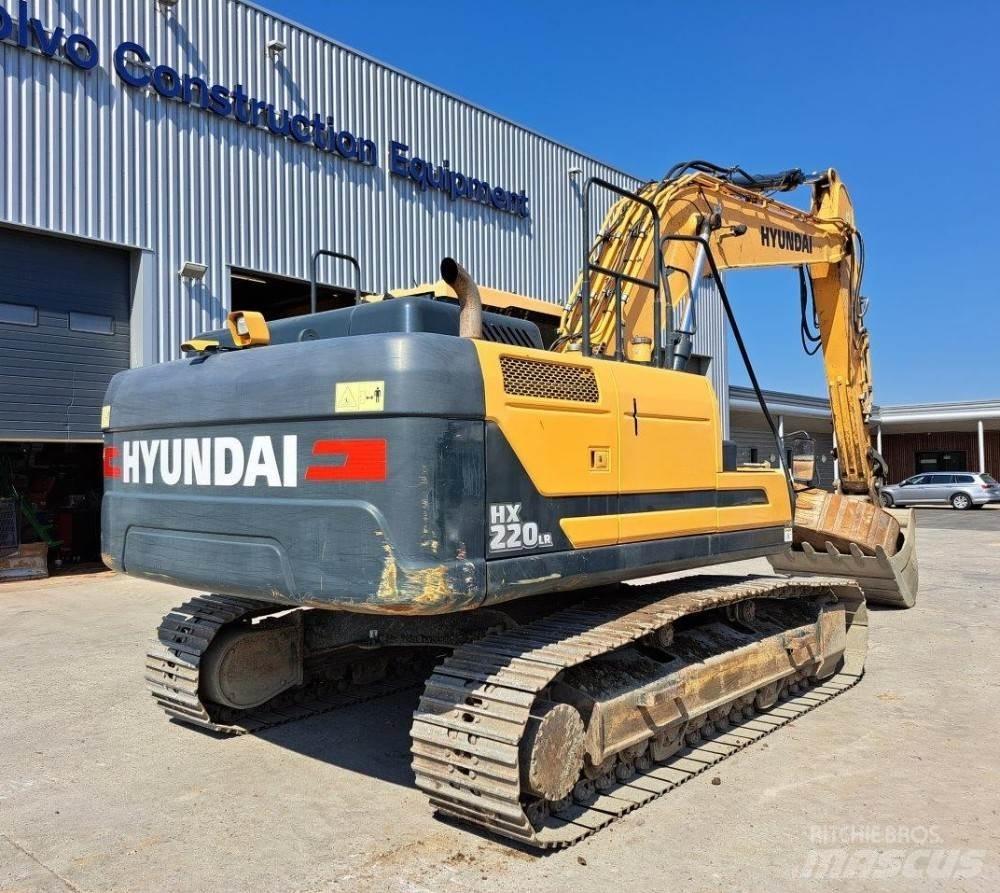 Hyundai HX220L Gravemaskiner på larvebånd