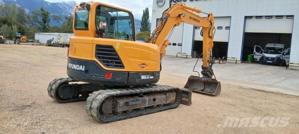 Hyundai R80CR-9A Midi-gravemaskiner 7t - 12t