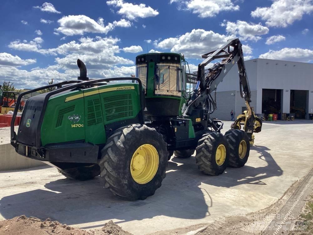 John Deere 1470G Fældebunkelæggere