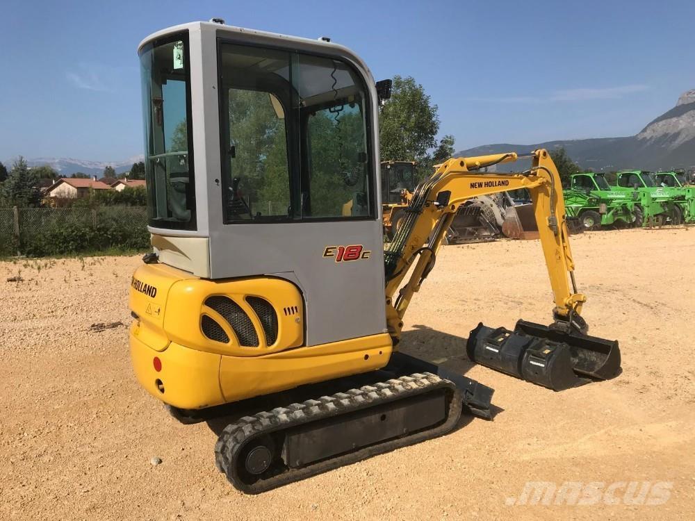 New Holland E18C Minigravemaskiner