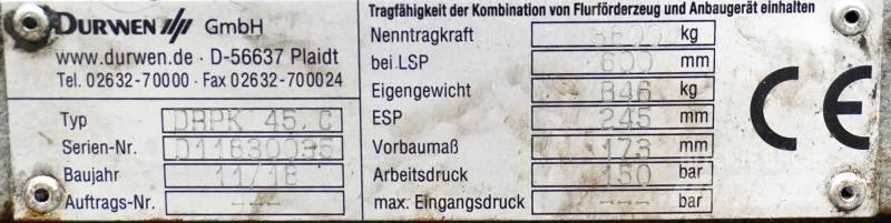 Durwen DRPK45C Trucks - Andet