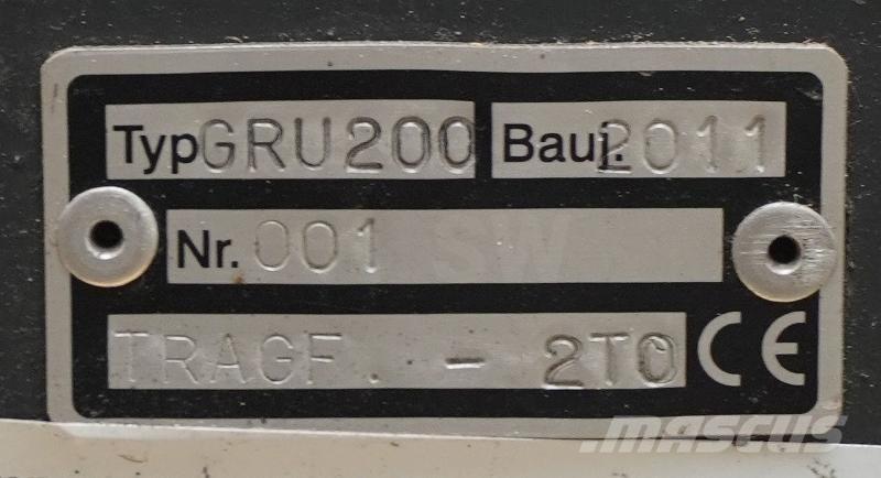 Gruma GRU 200 Andet Tilbehør og dele