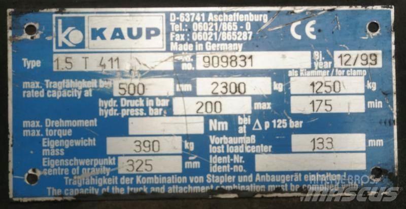 Kaup 1,5T411 Andet Tilbehør og dele