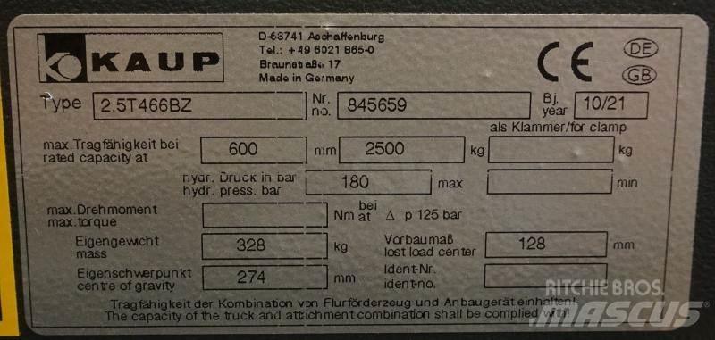 Kaup 2,5T466BZ Andet Tilbehør og dele