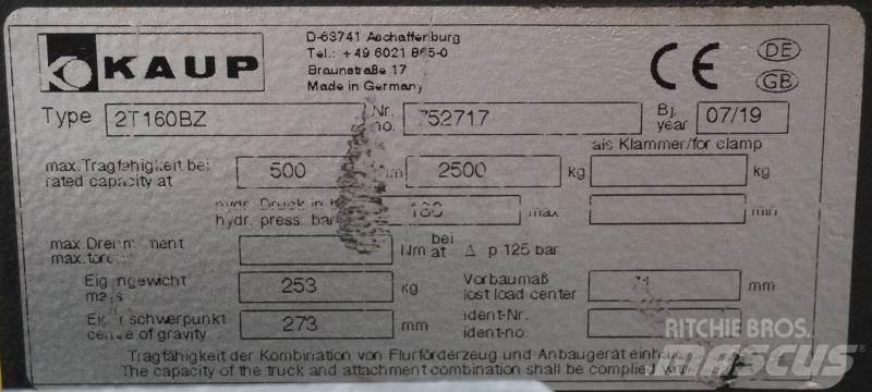 Kaup 2T160BZ Andet Tilbehør og dele