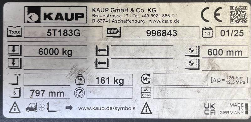 Kaup 5T183G Andet Tilbehør og dele