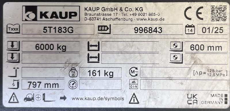 Kaup 5T183G Andet Tilbehør og dele