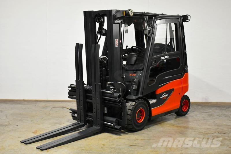 Linde E 20 387 El gaffeltrucks