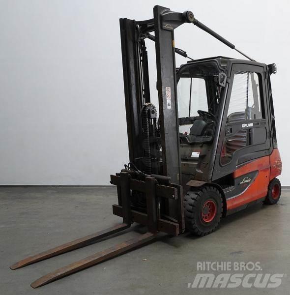 Linde E 30 387 El gaffeltrucks