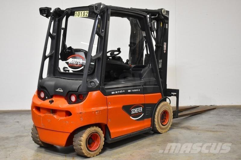 Linde E 30 387 El gaffeltrucks