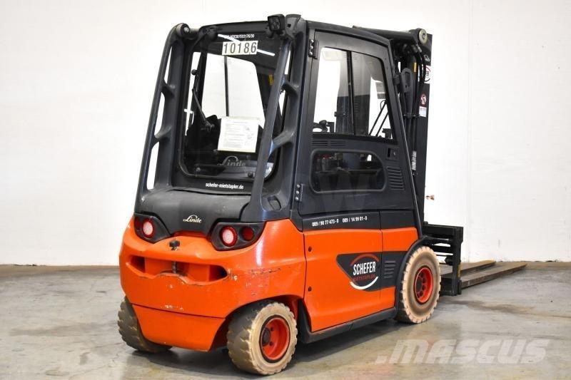 Linde E 30 387 El gaffeltrucks
