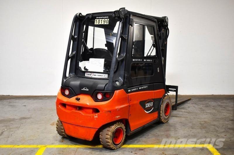 Linde E 30 387 El gaffeltrucks