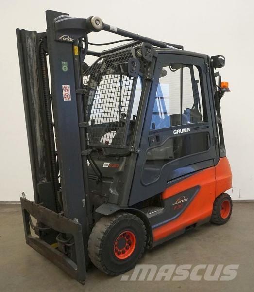 Linde E 30 387 El gaffeltrucks