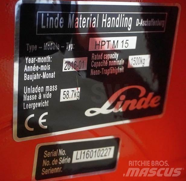 Linde HPT M 15 Løftevogne