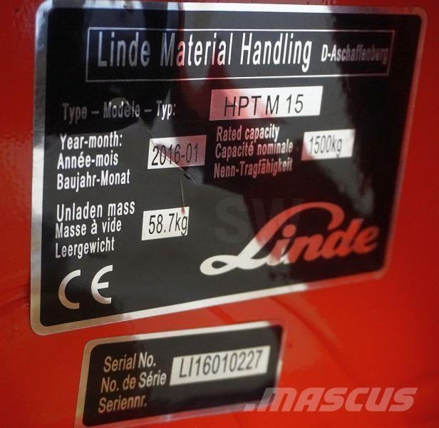 Linde HPT M 15 Løftevogne