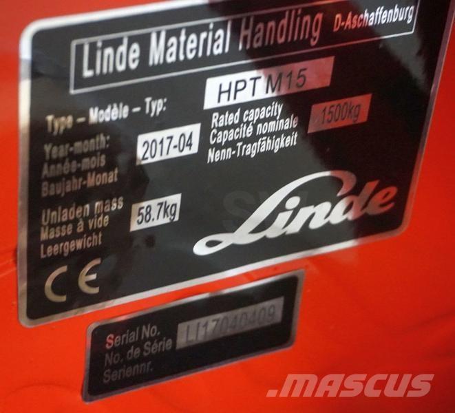 Linde HPT M 15 Løftevogne
