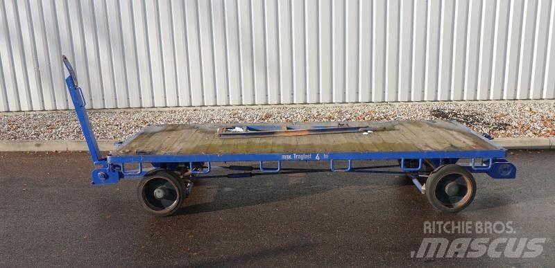 Mafi 1060 / 4t Anhænger med lad/Flatbed