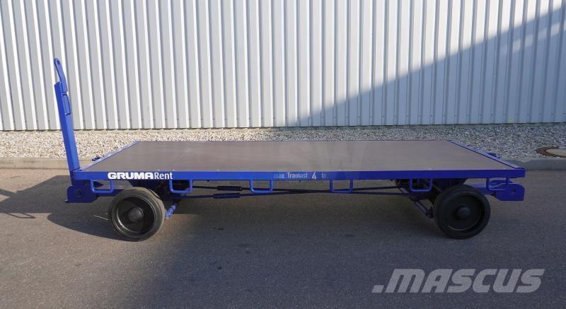 Mafi 1060 / 4t Anhænger med lad/Flatbed