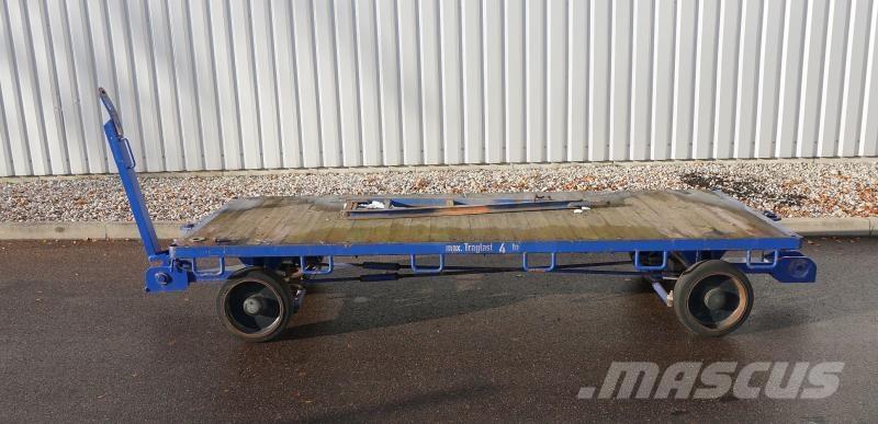 Mafi 1060 / 4t Anhænger med lad/Flatbed