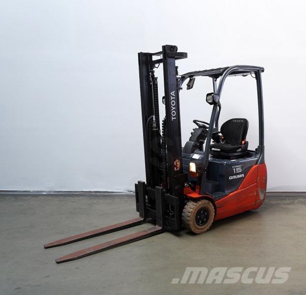 Toyota 8FBET15 Gaffeltrucks - andre