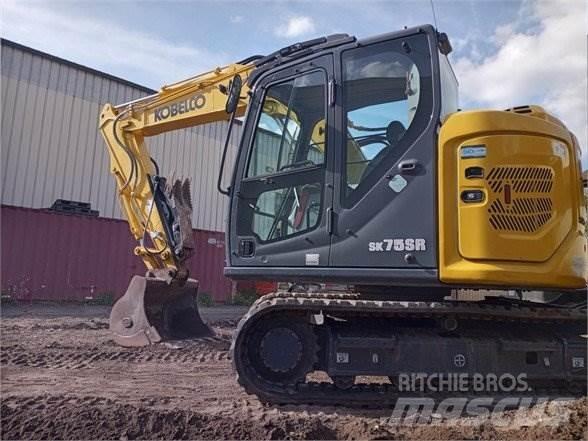 Kobelco SK75SR-7 Gravemaskiner på larvebånd