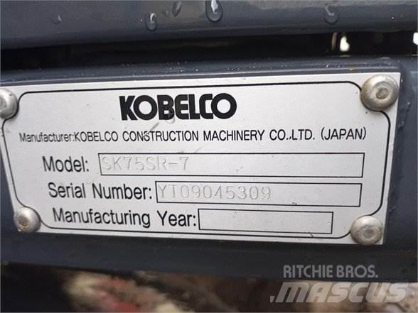 Kobelco SK75SR-7 Gravemaskiner på larvebånd