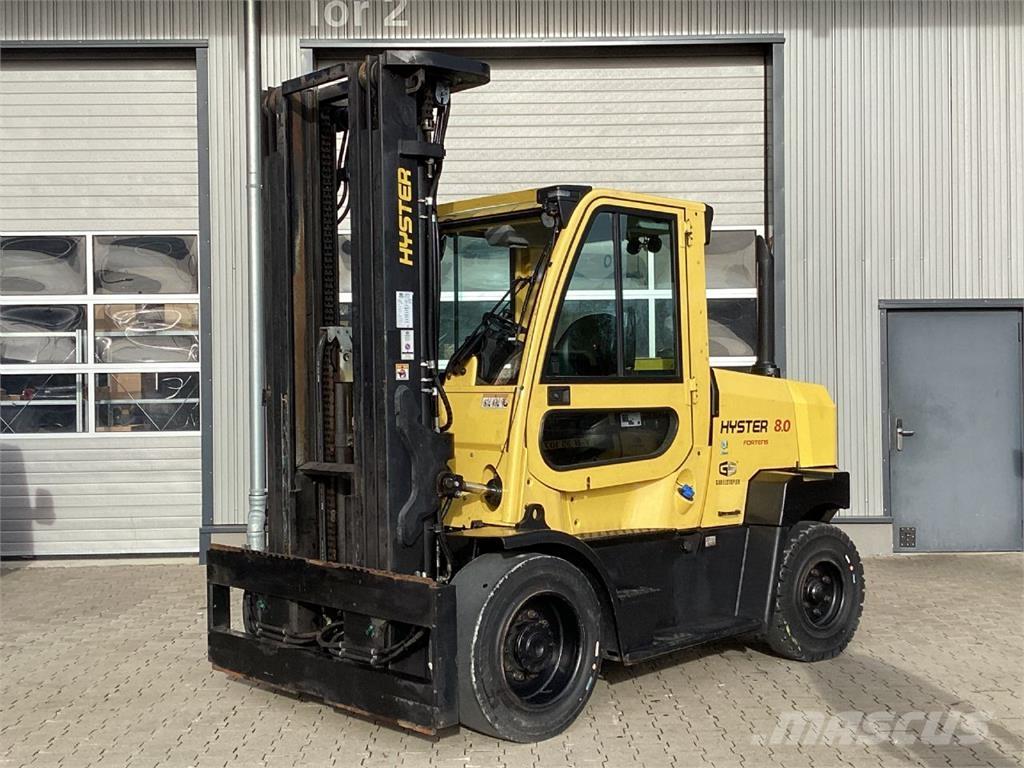 Hyster H8.0FTS/6 Diesel gaffeltrucks