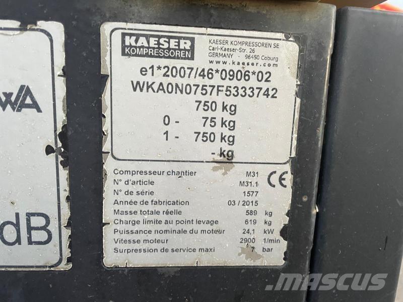 Kaeser M31 Dieselgeneratorer