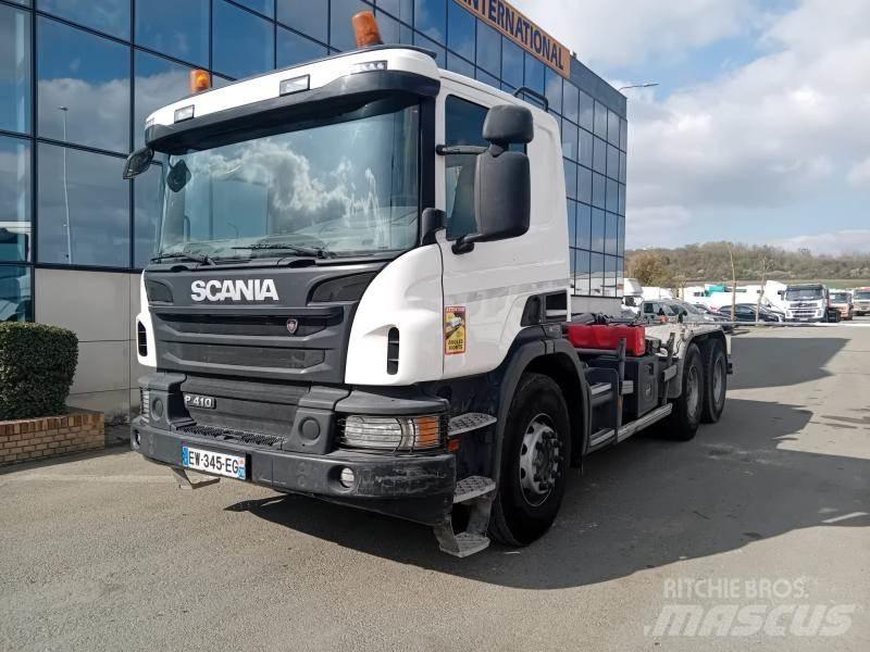 Scania P 410 Demonterbare/wirehejs lastbiler